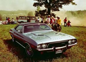 Dodge Challenger 1973 года